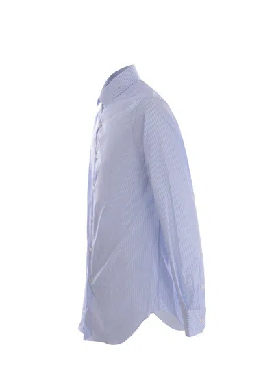 Shop Xacus Shirt In Blue