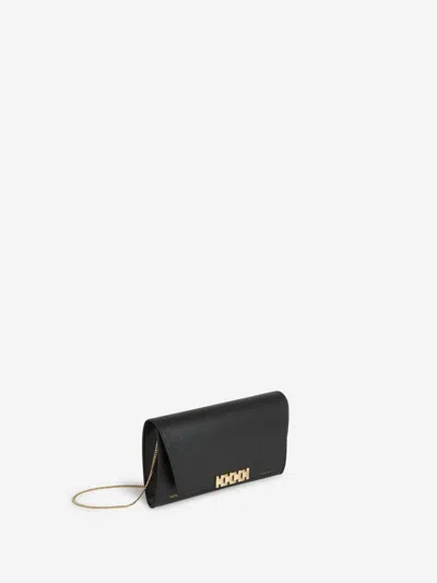 Shop Victoria Beckham Leather Handbag In Features Our Iconic Chain Detail On The Closure