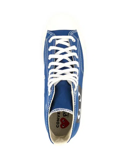 Shop Comme Des Garçons Play X Converse Black Heart Chuck Taylor '70 High Sneakers In Blue