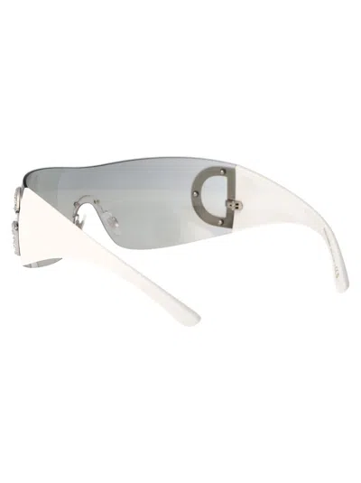 Shop Dolce & Gabbana Sunglasses In 06/87 Light Grey