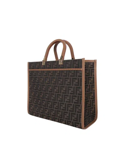 Shop Fendi Bags In Brown