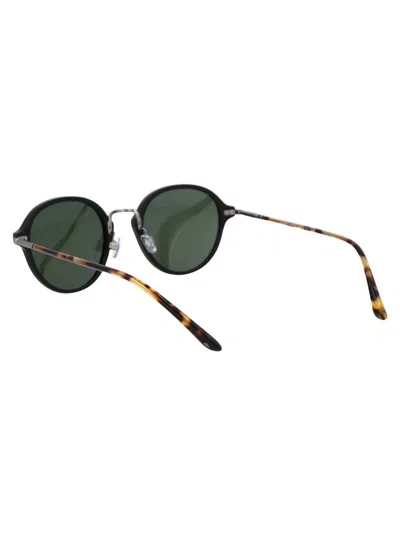 Shop Giorgio Armani Sunglasses In 500131 Black