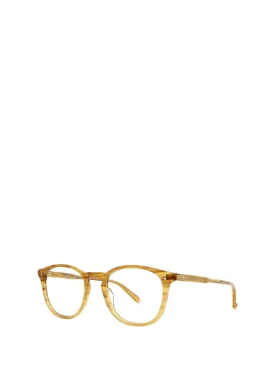 Shop Garrett Leight Eyeglasses In Blonde Tortoise Fade