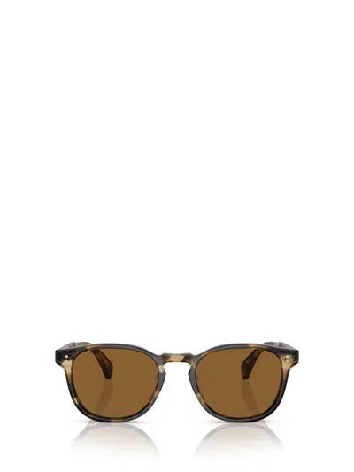 Shop Oliver Peoples Sunglasses In Teakwood