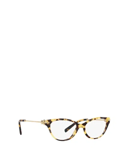 Shop Tiffany & Co . Eyeglasses In Yellow Havana