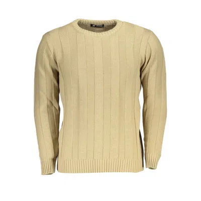 Shop U.s. Grand Polo Beige Fabric Sweater
