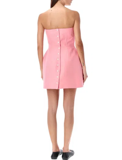 Shop Marni Cady Mini Dress In Pink