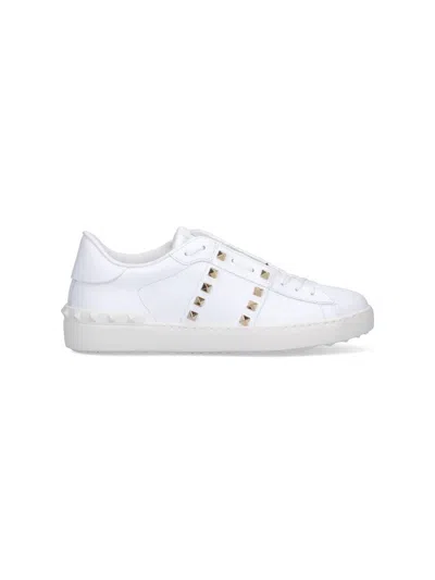 Shop Valentino Garavani Sneakers In White