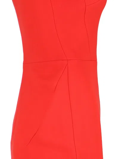 Shop Victoria Beckham Dresses In Red