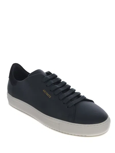 Axel Arigato Clean 90 Full-grain Leather Sneakers In Blue