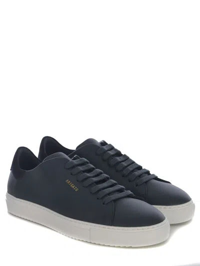 Axel Arigato Clean 90 Full-grain Leather Sneakers In Blue