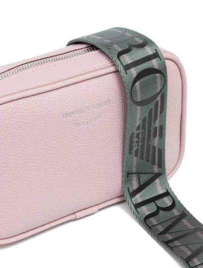 Shop Emporio Armani Crossbody Camera Bag In Pink