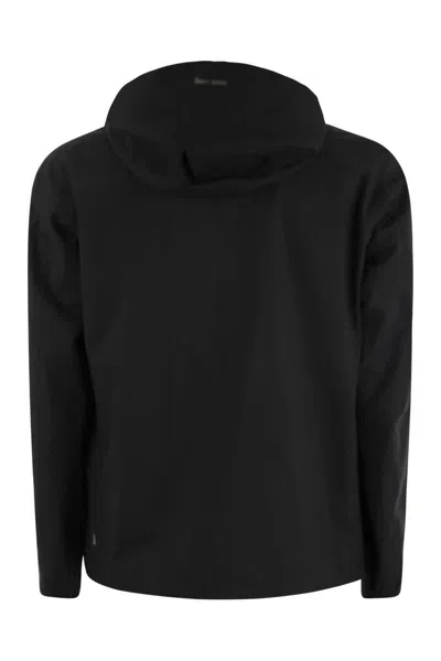 Herno Paclite Bomber Jacket In Black