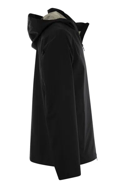 Herno Paclite Bomber Jacket In Black