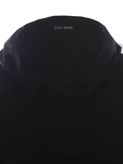 Herno Paclite Bomber Jacket In Black