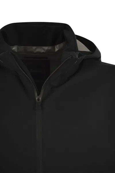 Herno Paclite Bomber Jacket In Black