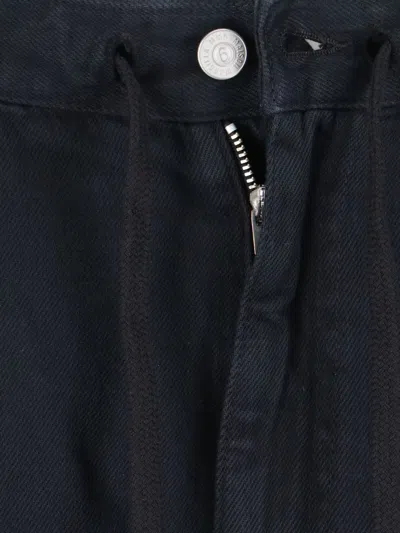 Shop Mm6 Maison Margiela Pants In Black