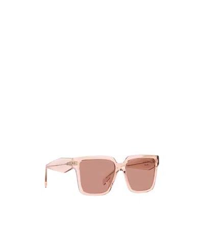 Shop Prada Sunglasses In 13i08m Geranium/petal Crystal