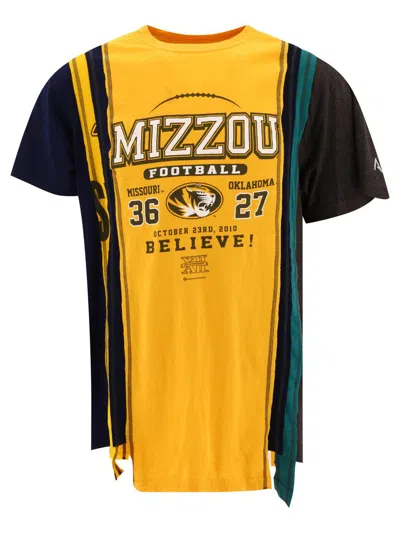 Shop Needles "mizzou" T-shirt In Yellow