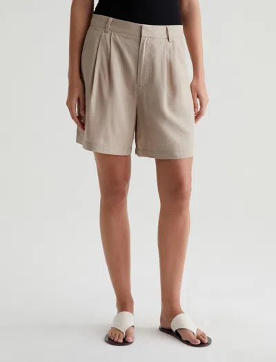 Ag Jeans Sora Short In Khaki