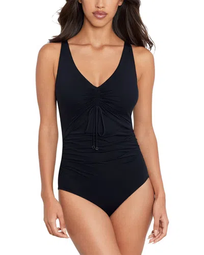 Magicsuit Women's Sansa Ruched One Piece Swimsuit In Black