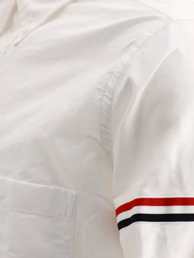 Shop Thom Browne "rwb" Shirt In White