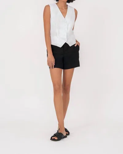 Shop Level 99 Sandie Trouser Short In Bold Black In Multi