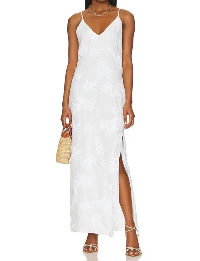 Shop Rag & Bone Larissa Embroidered Slip Dress In White