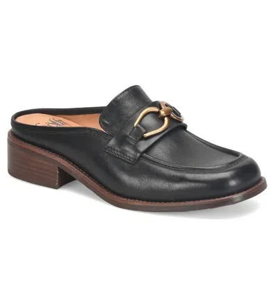 Söfft Rosalia Slip On Loafer In Black In Black