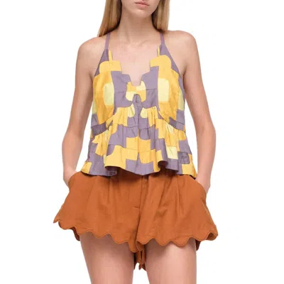 Sea Cari Tank Top In Lilac In Purple