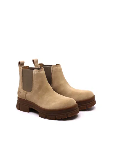 Ugg Women's Ashton Chelsea Boots In Mustard Seed In Beige