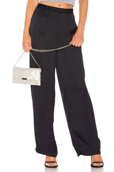 Velvet By Graham & Spencer Perrin Wide Leg Pants In Black In Black