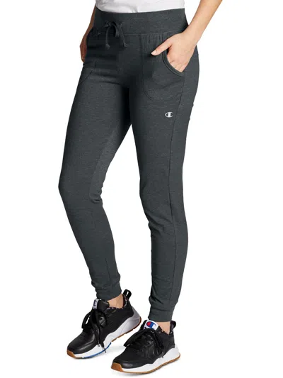 Shop Champion Womens Jogger Comfort Waist Athletic Pants In Black