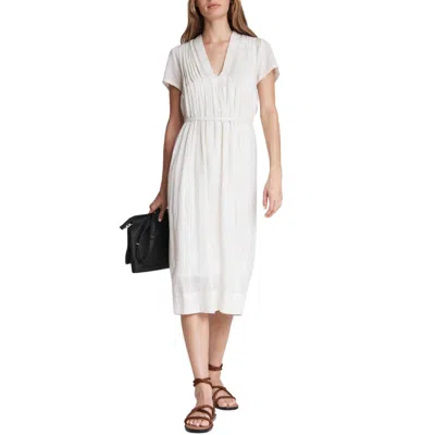 Rag & Bone Sachi Silk-blend Midi Dress In Multi