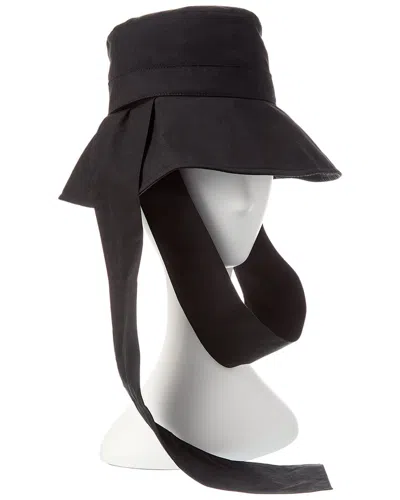 Shop Jacquemus Le Bob Bando Hat In Black