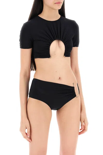 Shop Christopher Esber "u Prong Tee Bikini Women In Black