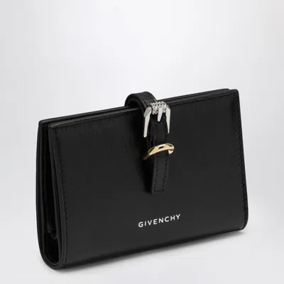 Shop Givenchy Voyou Black Leather Wallet Women