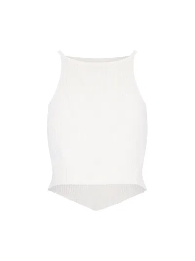 Shop Courrèges Top In White