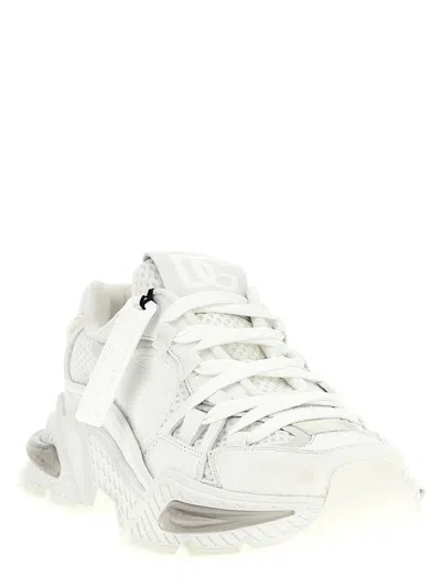 Shop Dolce & Gabbana 'airmaster' Sneakers In White