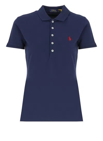 Shop Ralph Lauren T-shirts And Polos Blue