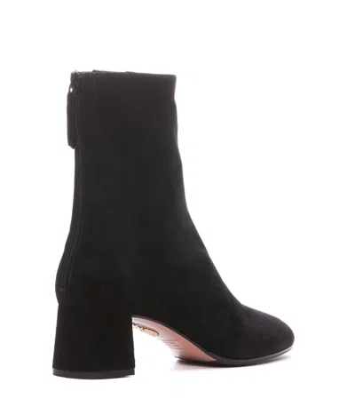 Shop Aquazzura Boots In Black