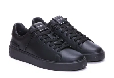 Shop Balmain Sneakers In Black