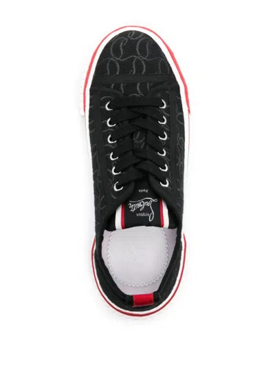 Shop Christian Louboutin Sneakers Black