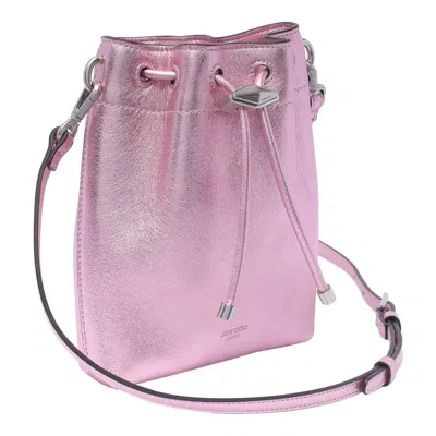 Shop Jimmy Choo Bags In Pink