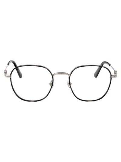 Shop Moncler Optical In 016 Grigio/avana