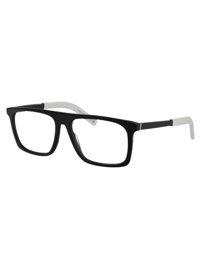Moncler Ml5206 Glasses In 001 Nero Lucido