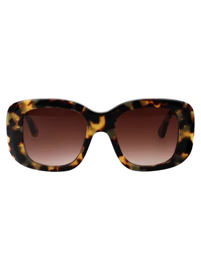 Shop Thierry Lasry Sunglasses In 228 Tortoise