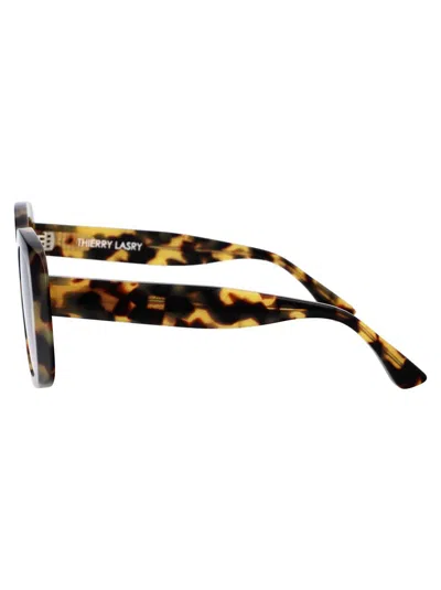 Thierry Lasry Sunglasses In 228 Tortoise