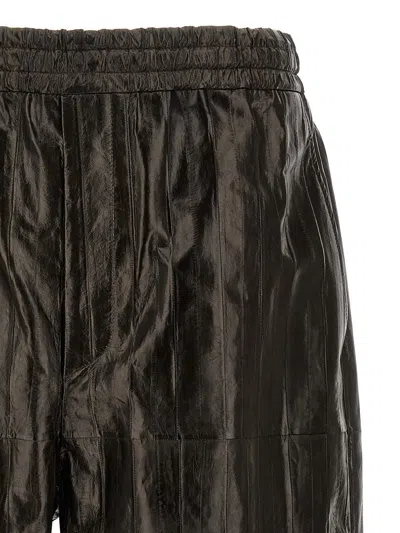 Shop Jil Sander Eel Bermuda Shorts In Black