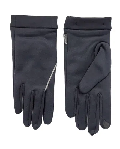 Isotoner Men's Recycled Modern Shape Stretch Glove In Black In Black